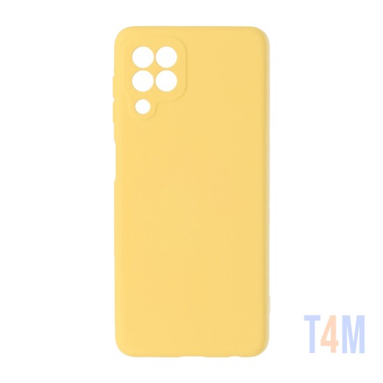Capa de Silicone para Samsung Galaxy A42 5G Amarelo